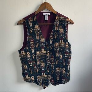 Vintage Ugly Christmas Vest, Size L